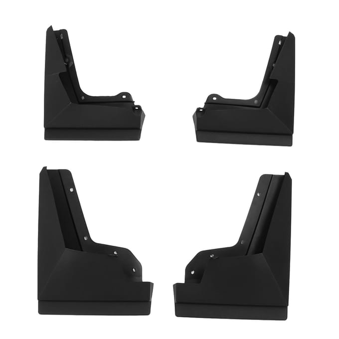 4 STuks Auto Spatlappen Voor Achter Links Rechts Voorkom Spatten Volledige Bescherming Eenvoudige Installatie voor black