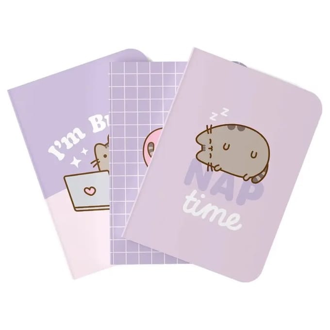 Pusheen - Set of A6 notebooks from the Moments collection 3 pcs.