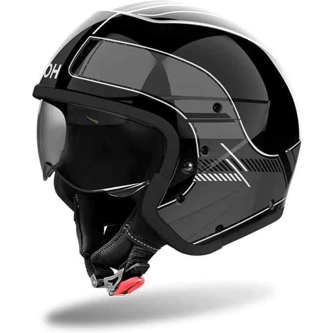Modulaire motorhelm Airoh J 110 Raster
