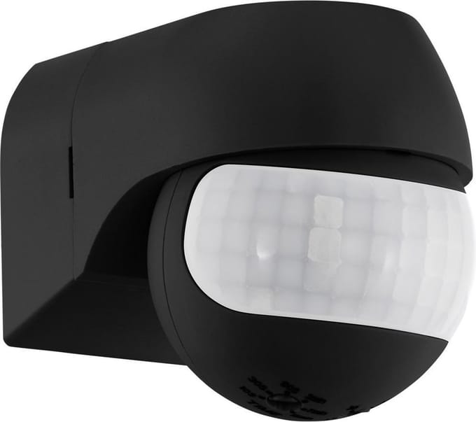 EGLO Sensor - Detect Me 1 - Buitenverlichting - IP44 - Accessoire - Lichts - Zwart
