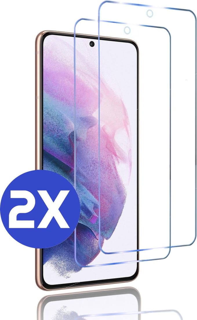 Premium Screenprotector Geschikt Voor Samsung S21 - Gehard Glas - 2 Stuks