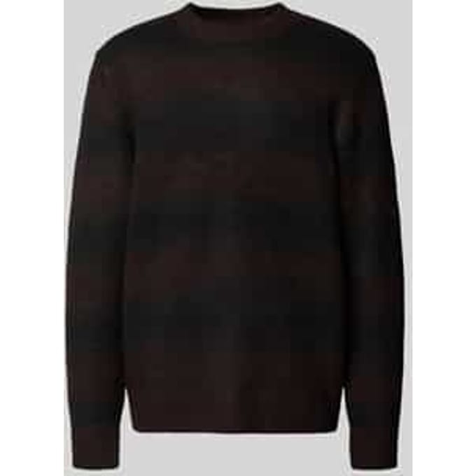 Loose fit gebreide pullover met wol