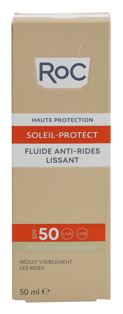 ROC Soleil-Protect Anti-Wrinkle Smoothing Fluid SPF50+50 ml.