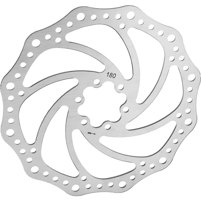 Mountainbike Schijfrem Rotor Staal 6 Gats Schijfrem Rotor Vervangingsonderdelen voor Bergweg white