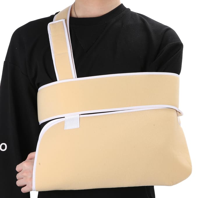 Onderarm Sling Armfractuur Schoudergewricht Postoperatief Gebroken Arm Ondersteuning Brace white