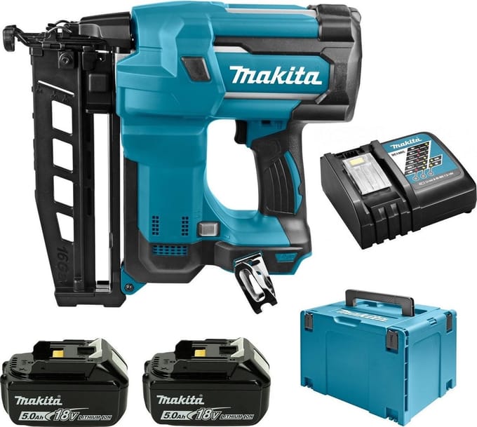 Makita DBN600RTJ 18V Accu Brad Tacker 2x 5.0Ah In Mbox
