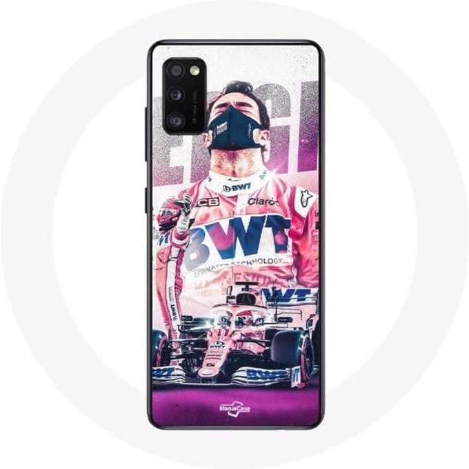 Samsung Galaxy A41 Case Formule 1 Sergio Pérez F1-coureur