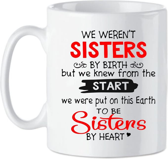 Koffie beker - thee mok - verjaardag sisters - vriendin - zus