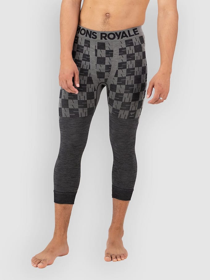Mons Royale Ascender Merino 3/4 Legging Thermo Broek groen