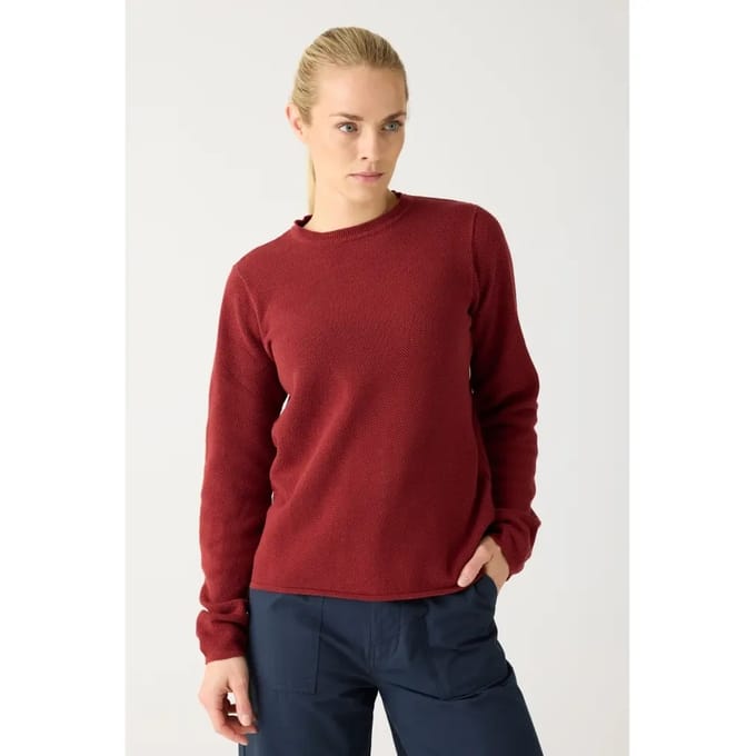 Pull katoen microbubbel vrouw KnowledgeCotton Apparel
