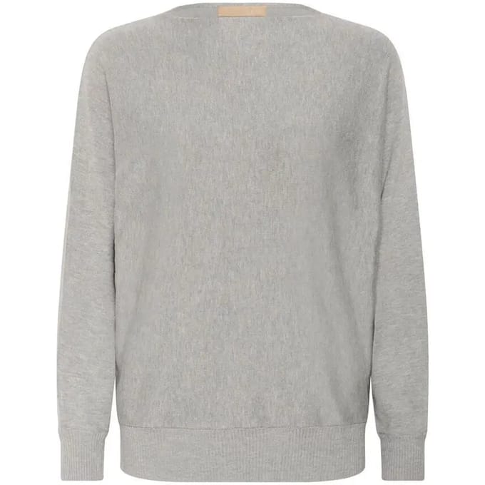Pullover CUannemarie Oversize fit light grey