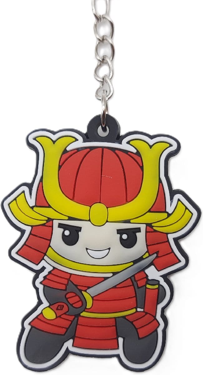Sleutelhanger Samurai Rood | Japan Kawaii Kuties