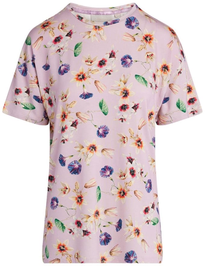 Essenza Denna Fiorre Top Korte Mouw Pale lilac - M