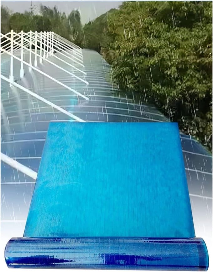 Dakpaneel - Schuurpaneel - Buiten Overkappen - Glasvezel Versterkt - 1 x 5 Meter - Transparant