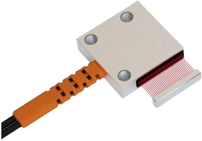Glasvezelsensor - Reflectiesensor Optisch - Bereik Detectie - Diffuse Reflectie - 11 x 11 x 11 cm - Grijs