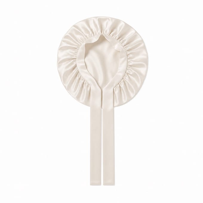 Ribbon Bonnet Cloud White - 19MM - Silk Heaven