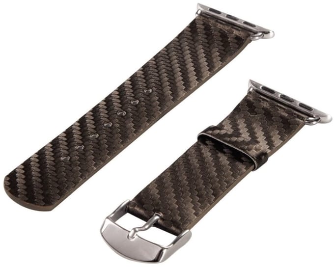 Hama Apple Watchband Carbon 38Mm Bruin