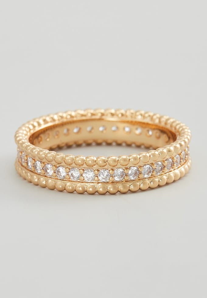 US Polo Assn Jewellery Sabrine Geelgouden Ring