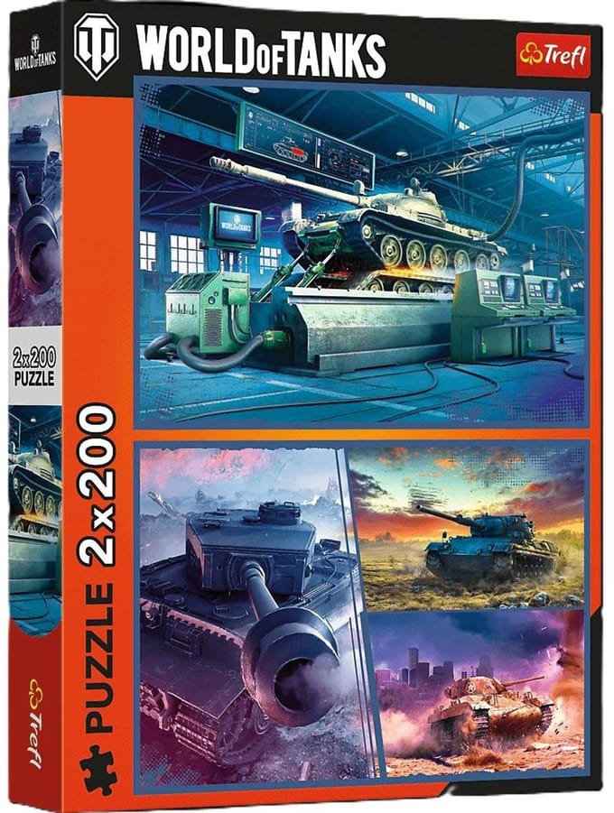 PUZZLE 2x200 Pancerna misja 13346 - PUZZEL 2x200 Pantsermissie 13346