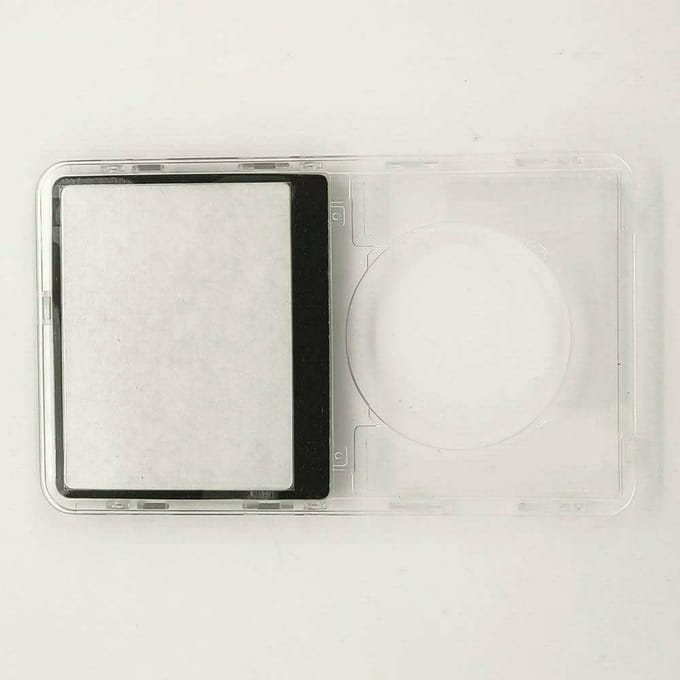 Transparante Voorplaat Voorbehuizing Voor iPod Video 5e 5.5e Gen 30GB 60GB 80GB white