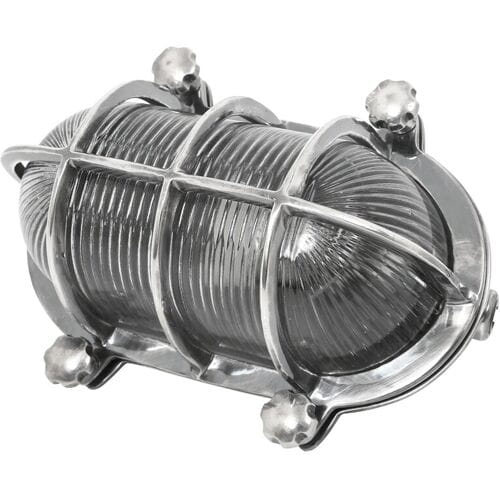 KS Verlichting Muurlamp Dundee Antiek Zilver