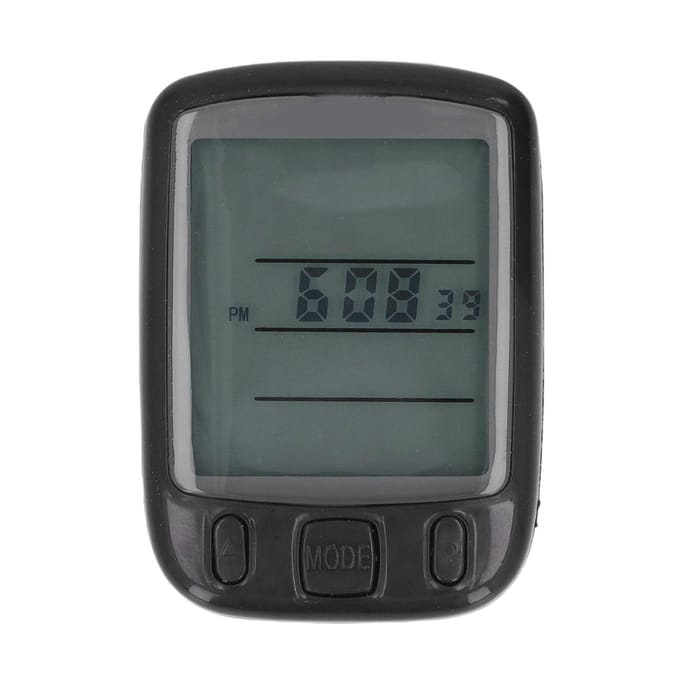 Waterdichte Fietscomputer Anti-slip Hoge Nauwkeurigheid Bekabelde Fietskilometer teller voor Fietsen black