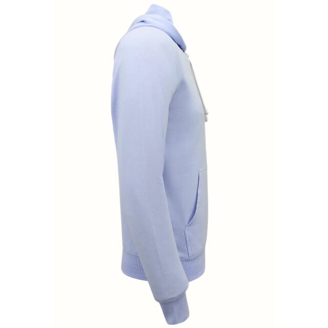 Hoodie Heren - Trui Heren - Sweater Heren - Effen Basic Slim Fit - Licht Blauw