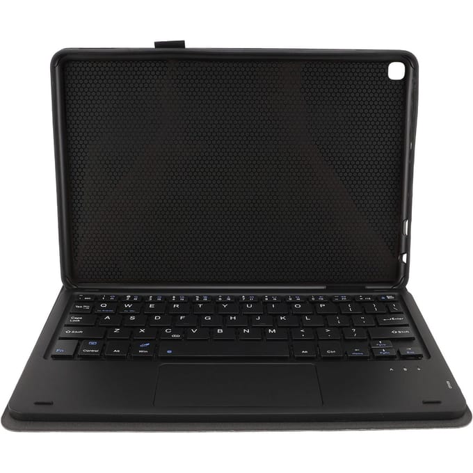 Tablet Hoes met Touchpad Verstelbare Kijkhoek Draadloos Afneembare Toetsenbord Cover voor Fire HD black