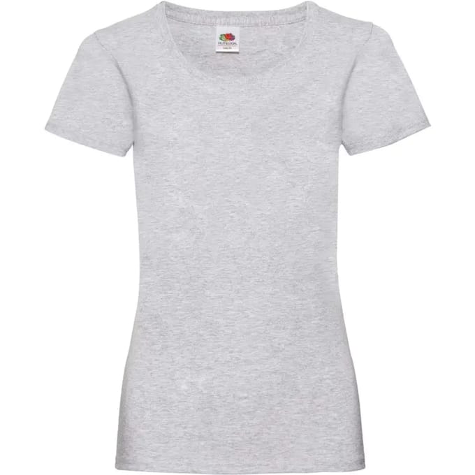 T-shirt dames Fruit of the Loom Valueweight