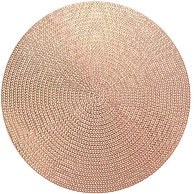 Unique Living placemat thora 38cm Ø koper