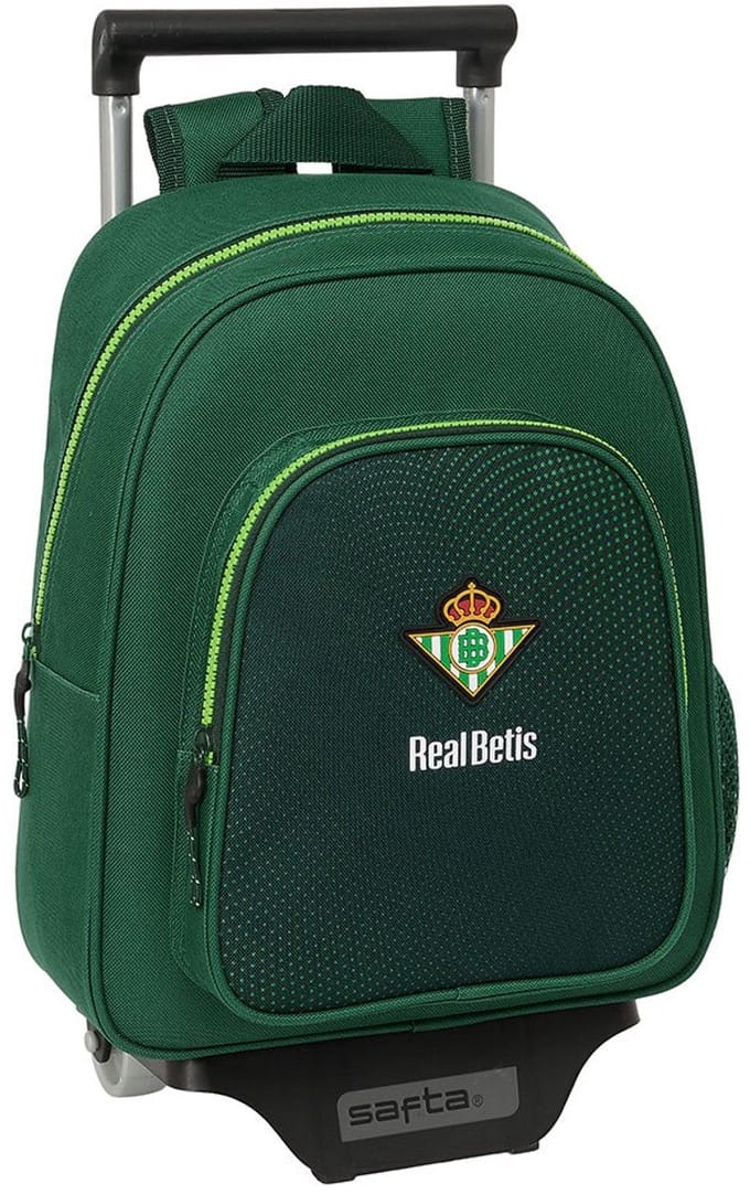 Safta Real Betis Balompie Water Resistent Rugzak Met Wielen Groen
