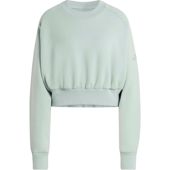 Adidas Sportswear Soft Lux Loose-Fit Sweatshirt - Dames - Groen