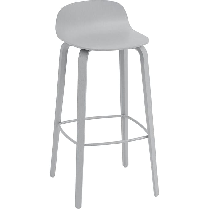 Muuto Visu barkruk - grijs - klein