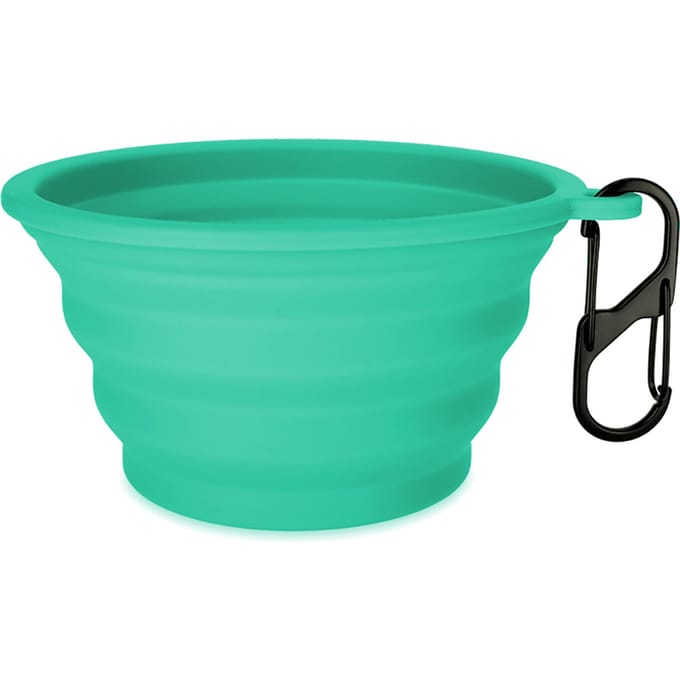 TIAKI Siliconen Reisbak, turquoise - 500 ml