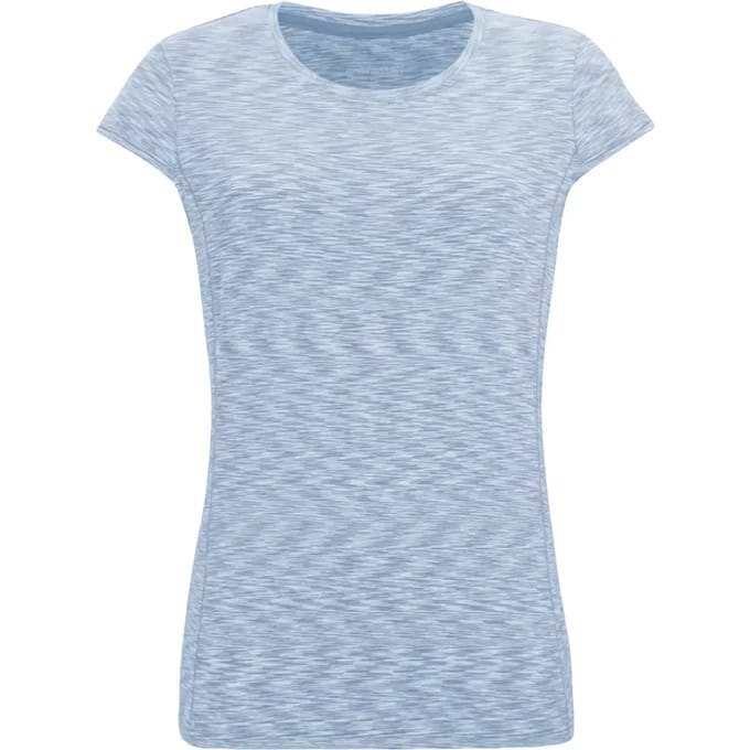 Regatta T-shirt Korte Mouwen Hiking Dames Textuurpatroon
