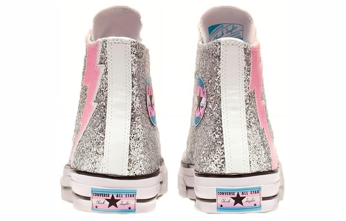 Chuck 70 Converse Hi 'Pride Shimmering Silver' 165723C 36.5 pink