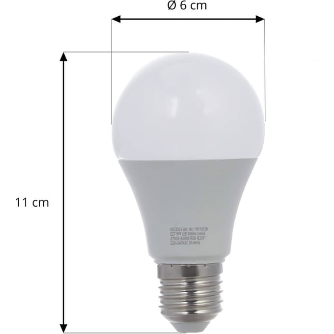 LUUMR Smart LED E27 9W mat RGBW CCT ZigBee Hue