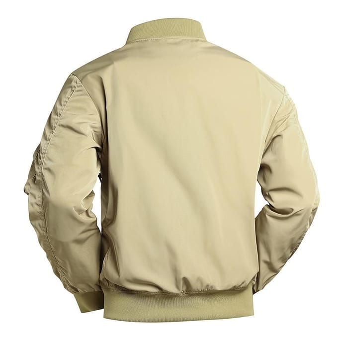 Bomberjack Heren Baseballuniform Multi-zak Werkjas Functionele Jas Drievoudig Bewezen Aanvalstop 2XL gray
