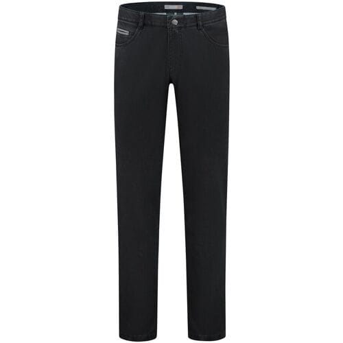 Com4 Broek Fine Structure Swing Front Donker Grijs / male