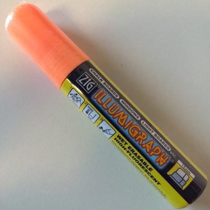 ZIG Illumigraph PMA-720 - Krijtmarker - Oranje