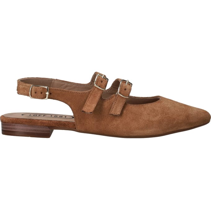 LOFF 1881 Slingbacks - Dames - Cognac - Maat:36