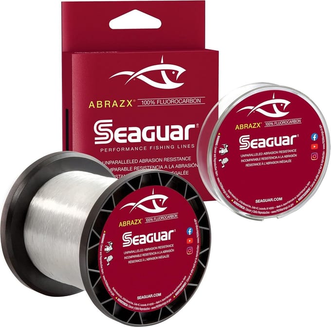 Sterke 100% Fluorocarbon Vislijn 25 lbs 305 Meter - Onzichtbaar en Slagvast