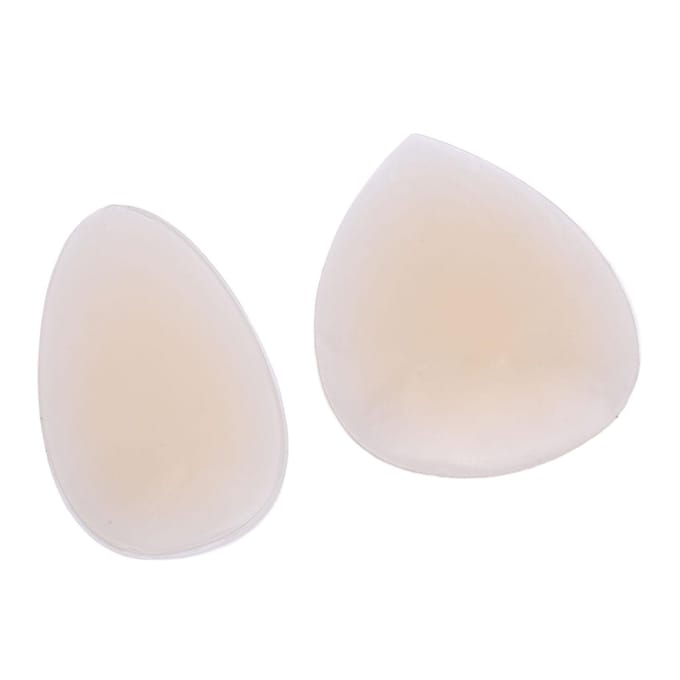 2 stuks Ondergoed Verdoezelaar Zelfklevend Ondergoed Verberger Herbruikbaar Inlegkussen voor Badpakken Shorts Bikini's beige