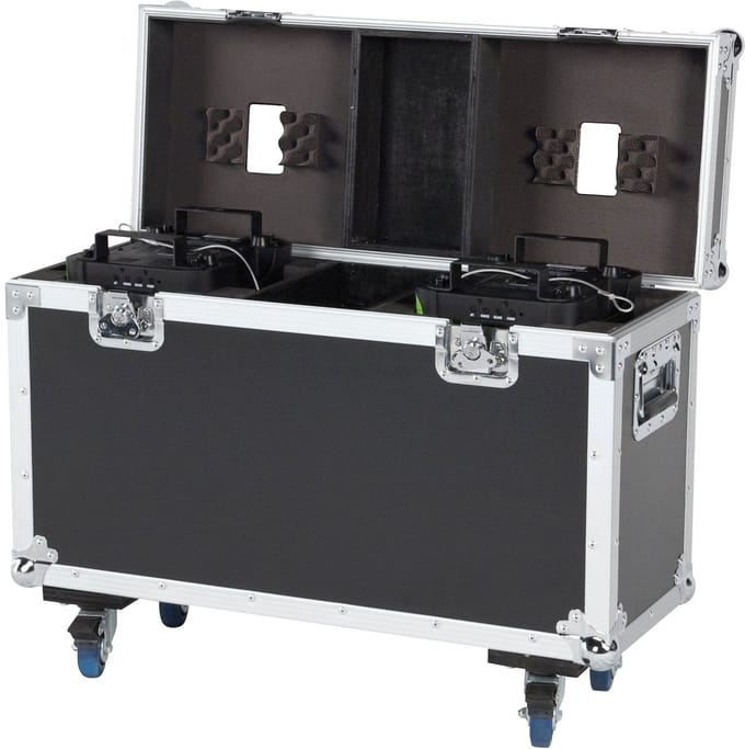 DAP Audio Flightcase voor 2 Indigo 150 MKII, 2 Phantom 25 LED of 2 Phantom 50 LED Moving Heads
