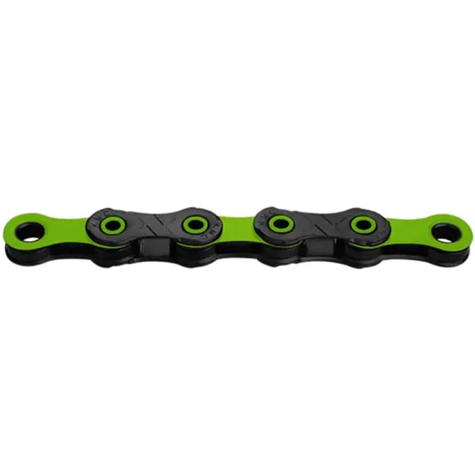 KMC DLC 12 speed Fietsketting - Zwart/Groen