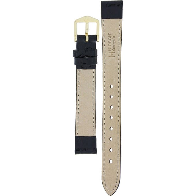 Hirsch Strap Crocograin M  (Bandbreedte: 12 mm) -