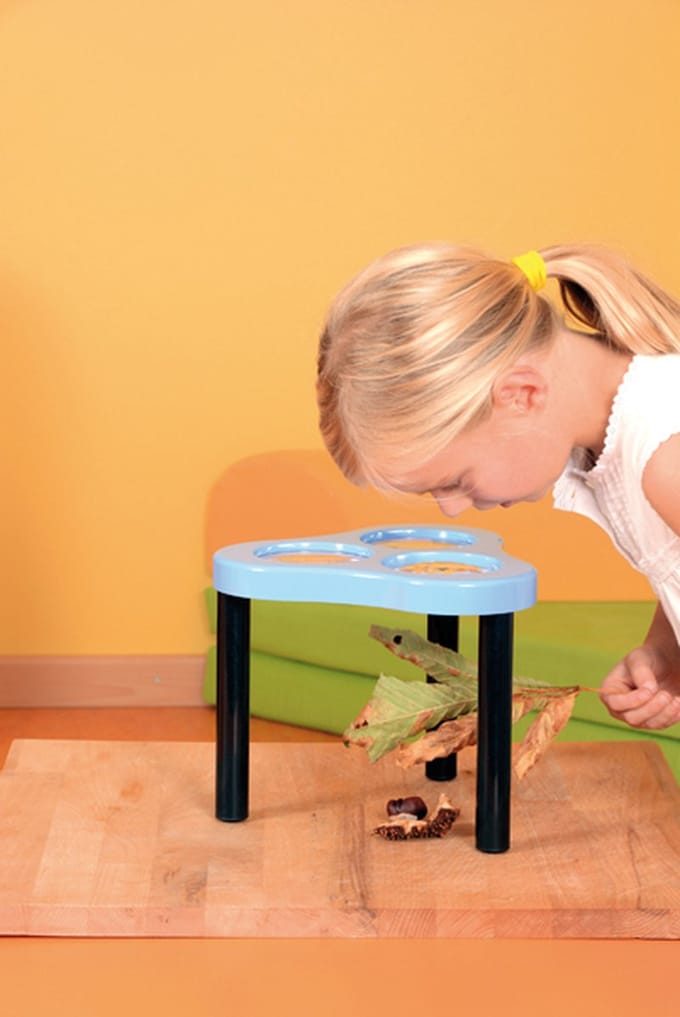 Grote loep op standaard 3 in 1