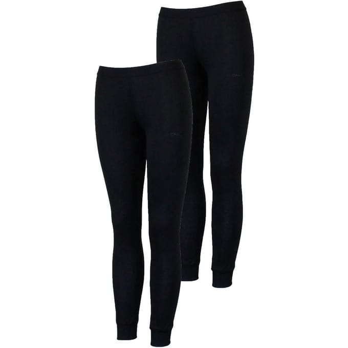 Campri Thermobroek (2-PACK) - Sportbroek - Dames - Maat M - Zwart