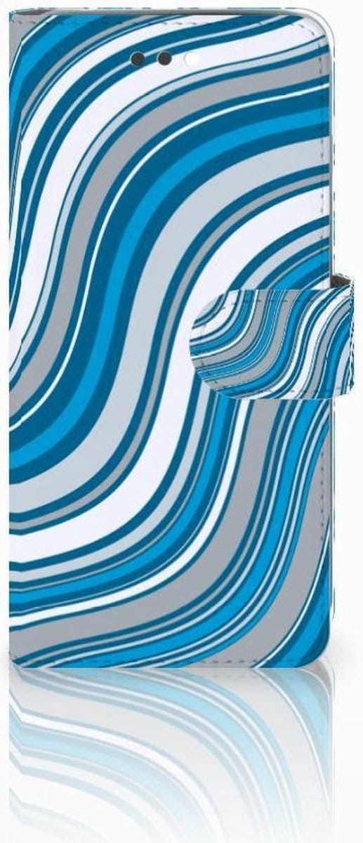 Apple iPhone 7 Plus | 8 Plus Telefoon Hoesje Waves Blue