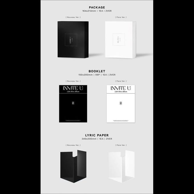 PENTAGON [IN:VITE U] Flare Ver. gray